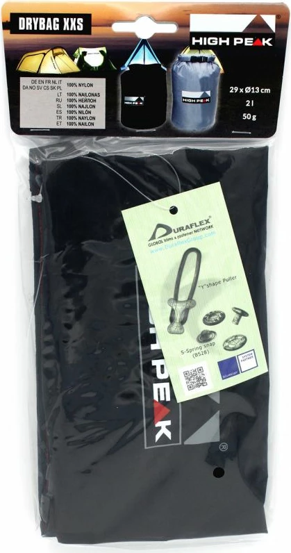 Majhna vodoodporna torbica High Peak, črna