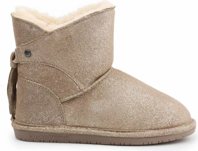 Visoke rožnate škornji BearPaw za ženske