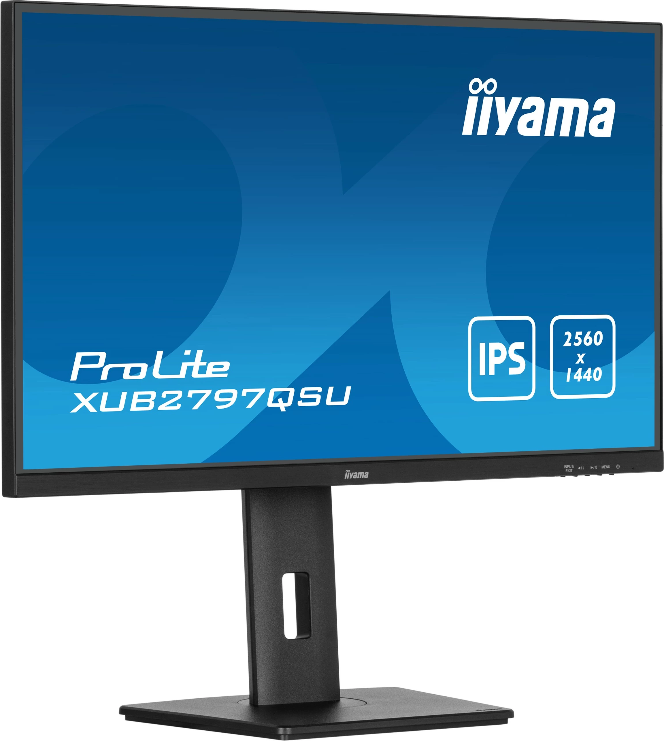 27" zaslon 2560 x 1440 LED, iiyama ProLite XUB2797QSU-B2, črn