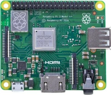 Mini računalnik Raspberry Pi Model A+, 1,4 GHz, 0,512 GB, Wi‑Fi, Bluetooth
