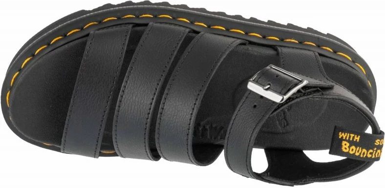 Sandali za ženske Dr. Martens, črni