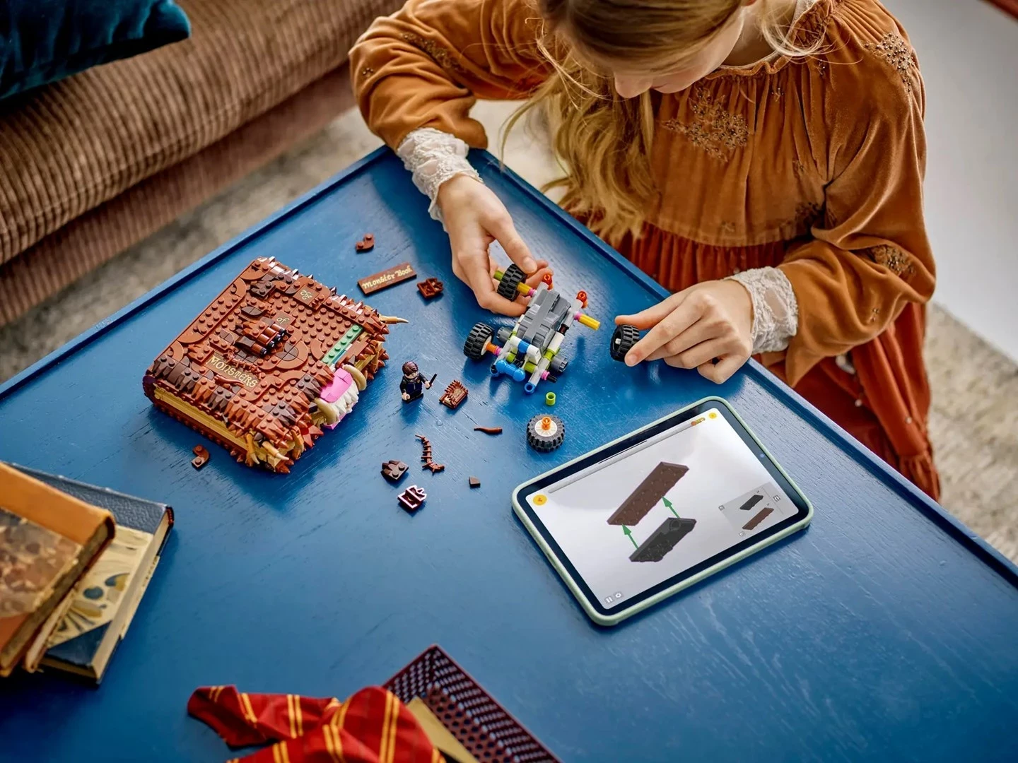 Grizajoča knjiga pošasti, LEGO Harry Potter 76449, 518 delov