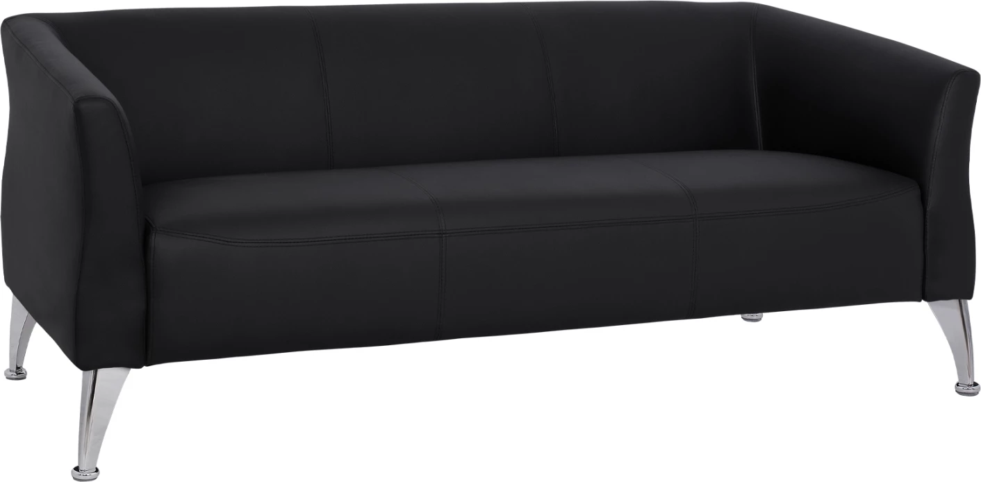 Set dnevne sobe 2 kosa Kiana s črnim PU FH11285.01