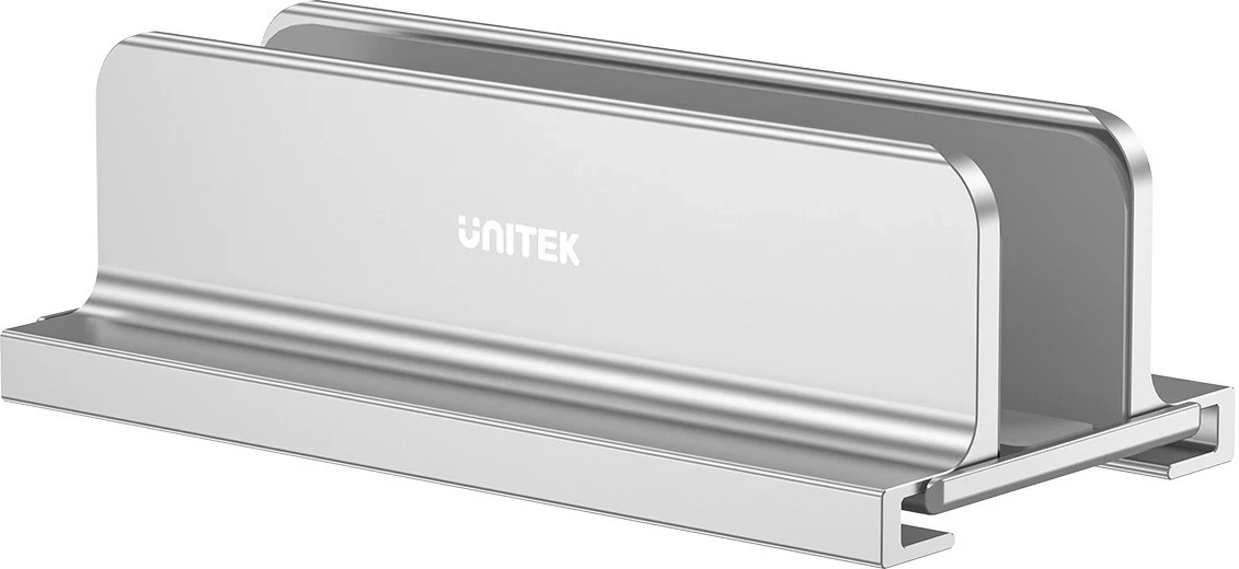 Stojalo za prenosnik Unitek, aluminij, sivo