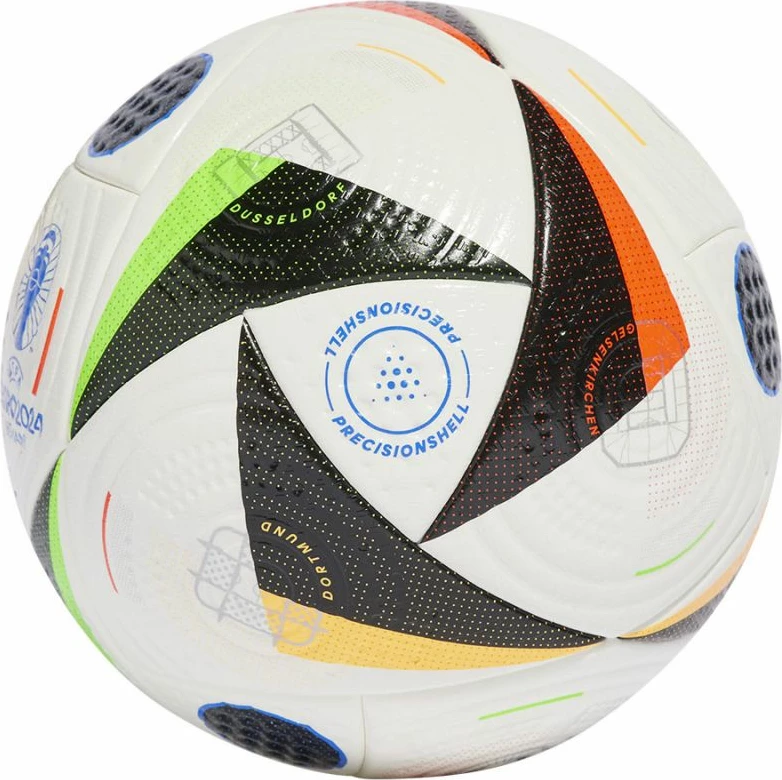 Fubalna žoga Euro24 Pro, adidas IQ3682, bela