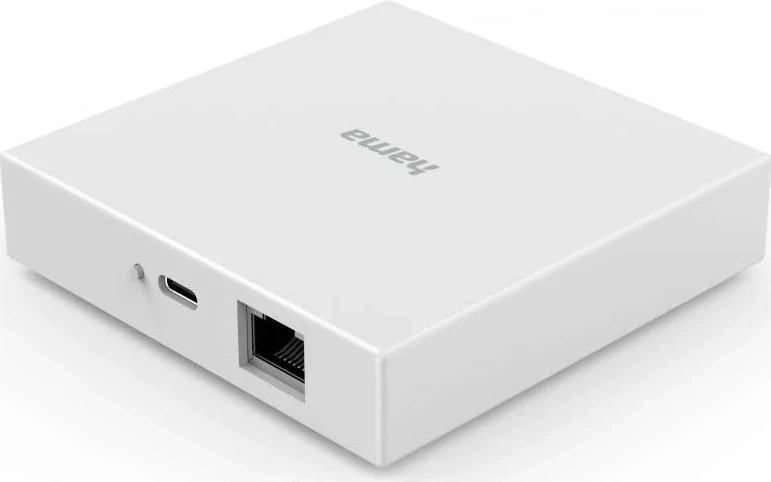 Hub za pametni dom Hama 176637, WiFi, ZigBee, Thread, RJ45, USB-C