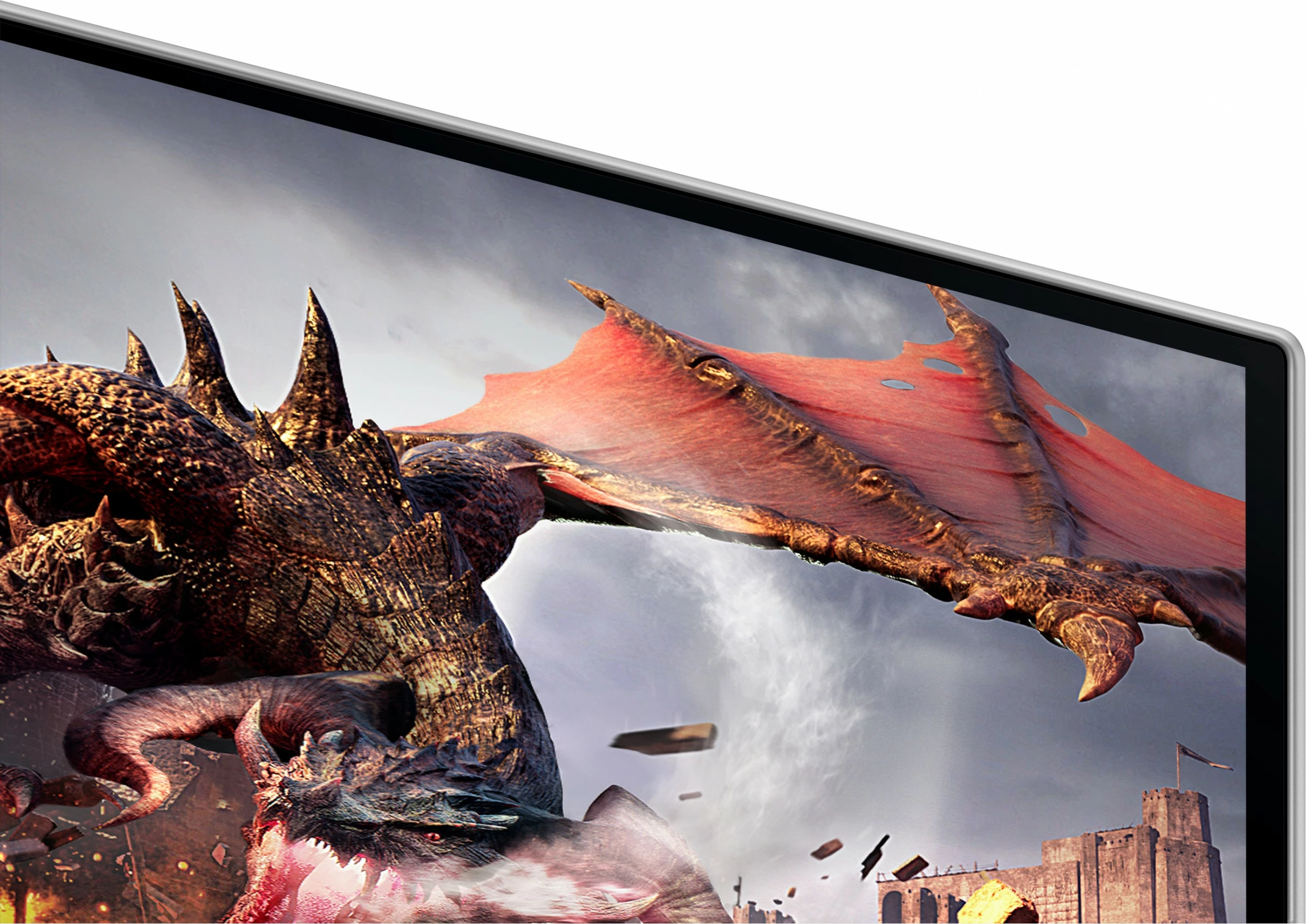32" 4K Ultra HD OLED monitor, Samsung G80SD, srebrn