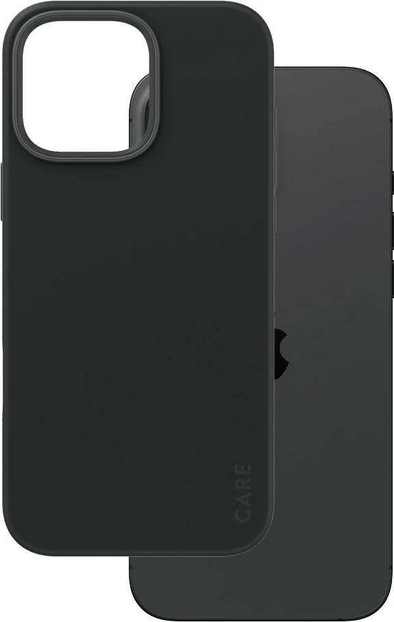 Modna zaščita PanzerGlass CARE Case Fashion MagSAFE za iPhone 16 Pro Max, črn