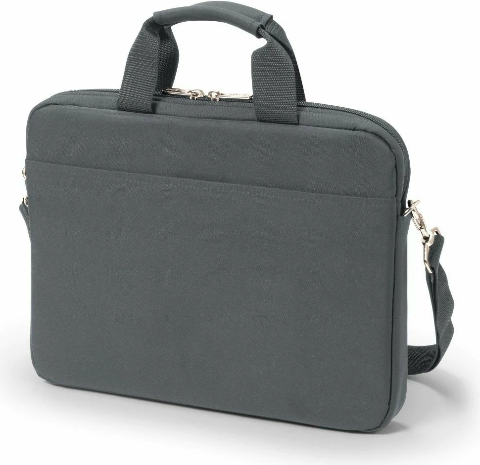 Tanke messenger torbica za prenosnik 11-12,5, DICOTA Slim Case Base, s snemljivim naramnim trakom, siva