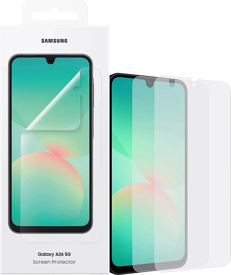 Zaščitna folija za zaslon Samsung Galaxy A26 5G, Samsung EF-UA266CTEGWW, prozorna
