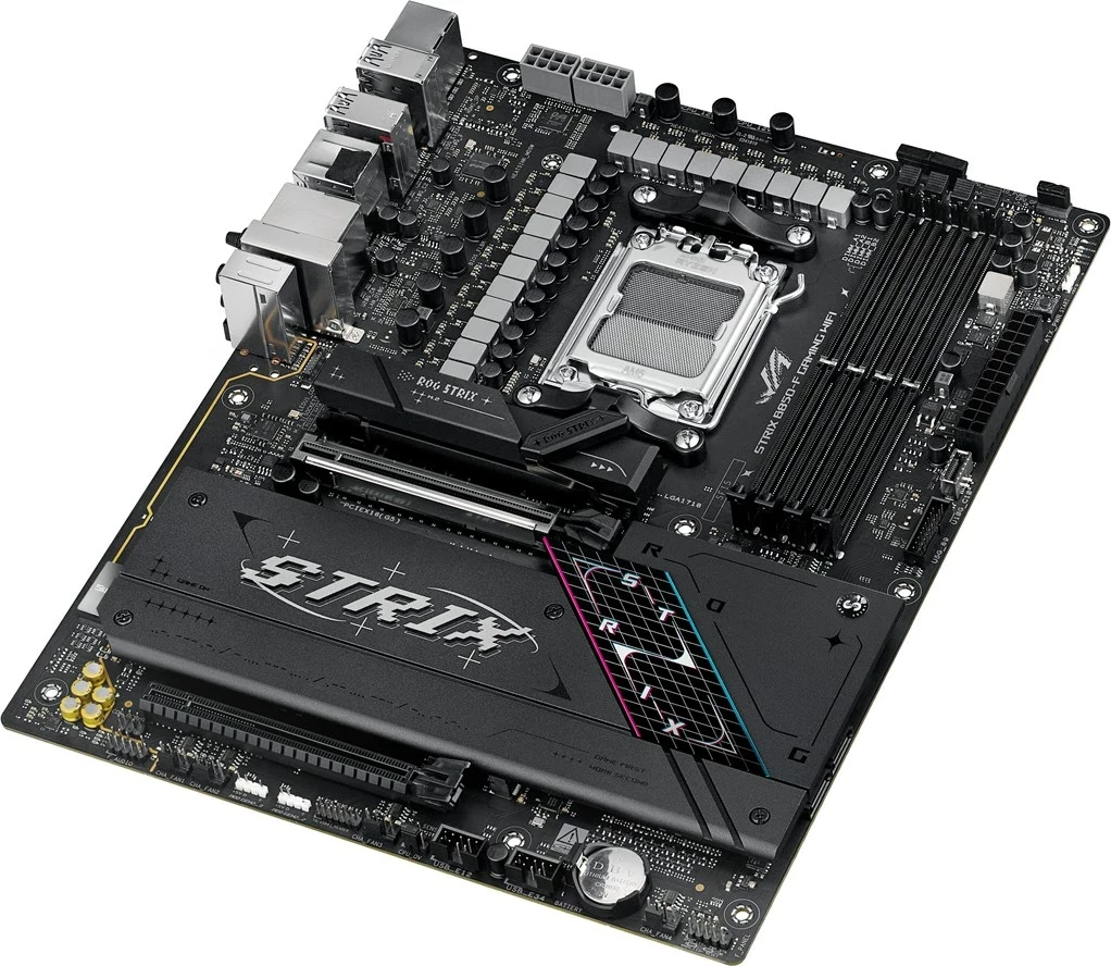 Matična plošča ASUS ROG STRIX B850-F GAMING, Socket AM5, ATX, črna