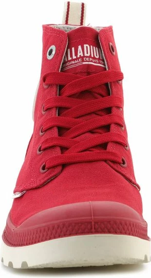 Klasika rdeče Palladium Pampa Duo Chrome, unisex