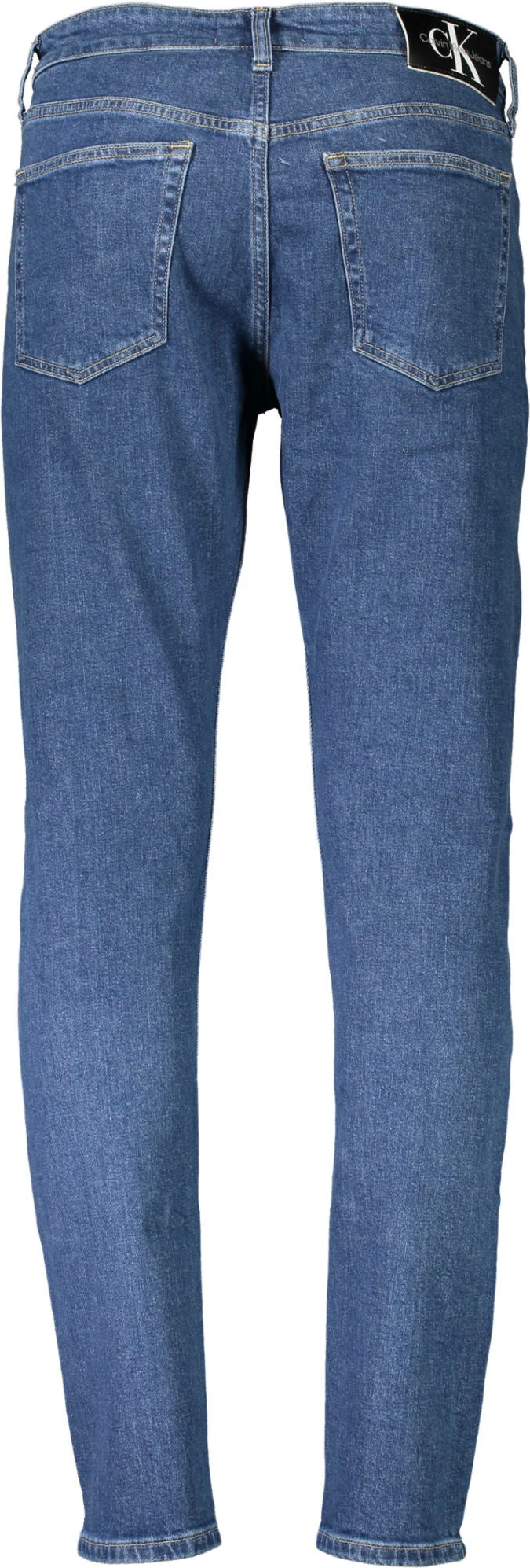 Slim taper hlače CALVIN KLEIN Jeans Denim, modre