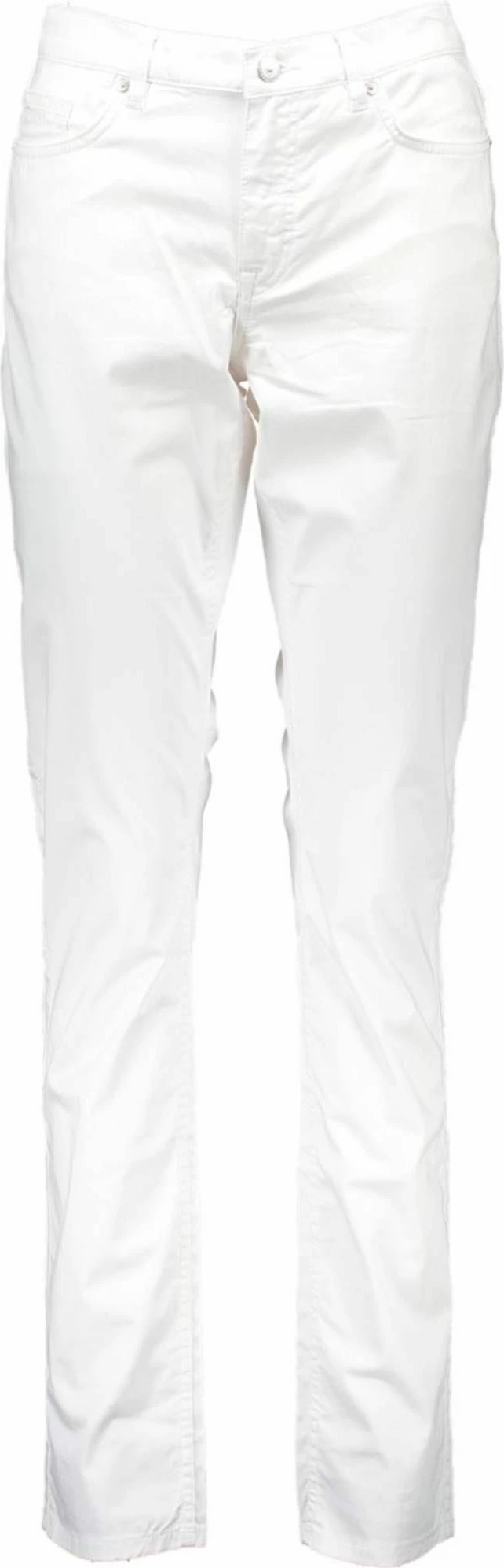 Hlače za ženske GANT, bele