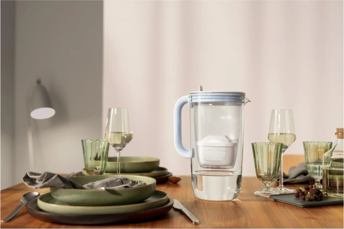 Stekleni filter za vodo Brita, Maxtra Pro Pure Performance, 2,5 l, modra