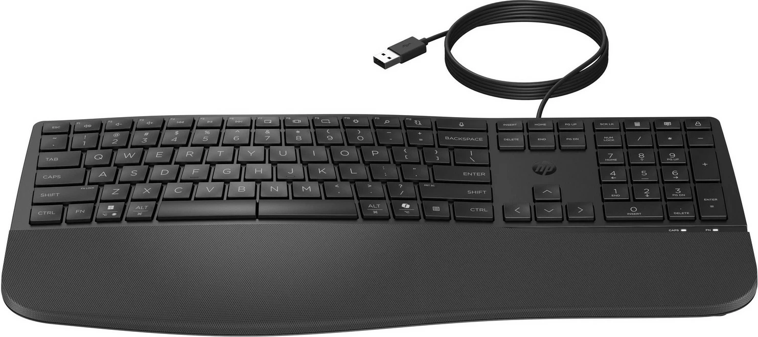 Tastatura 480 Comfort, HP, USB, črna