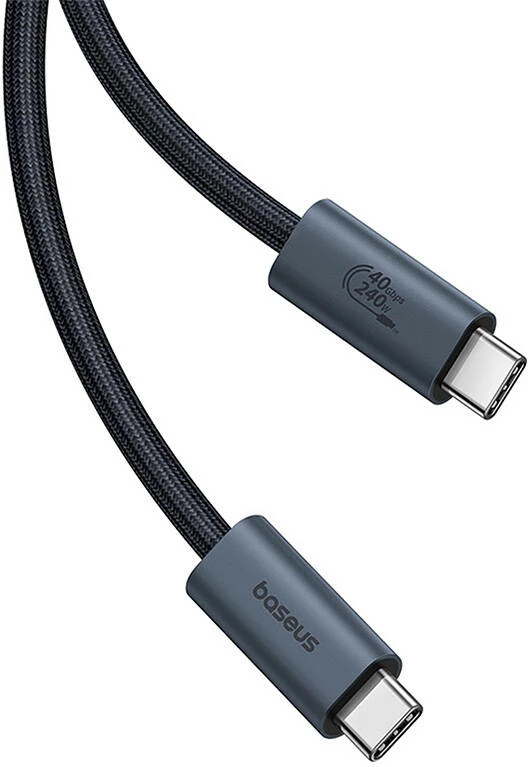 Hitro polnjenje USB-C na USB-C Baseus Flash 2, 1 m, 240 W, črn