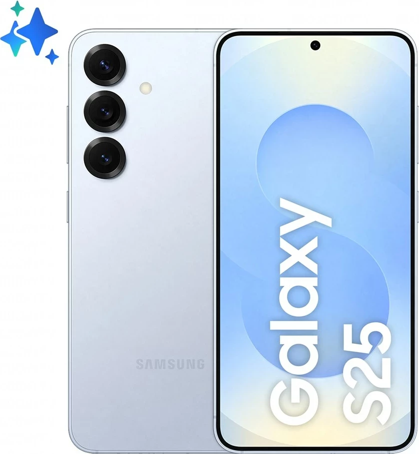 Pametni telefon Samsung Galaxy S25, 6,2", 12+256 GB, 5G, moder