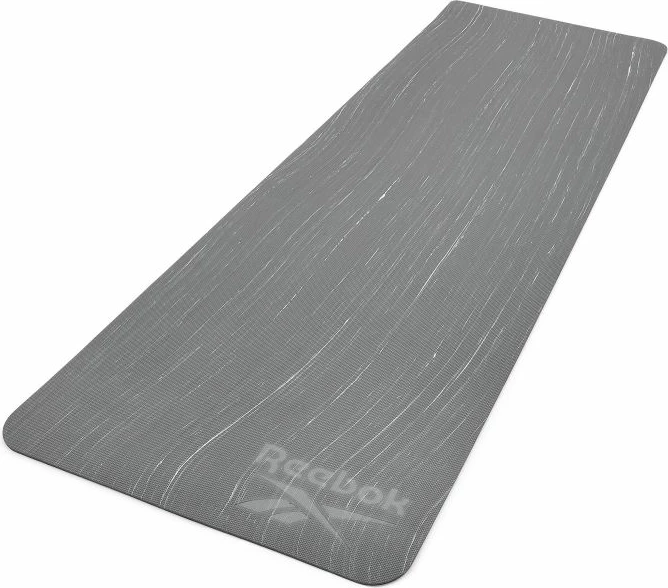 Podloga za jogo TPE 5 mm, Reebok RAYG-11045BL, siva