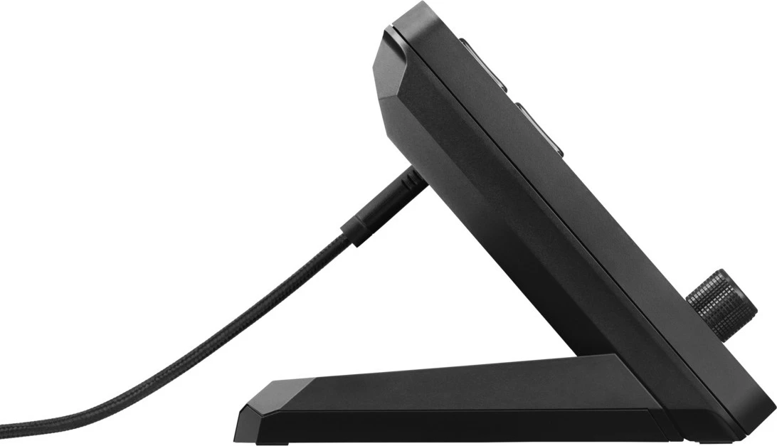 Strojna naprava za streaming z 8 gumbi in 4 vrtečimi gumbi, Elgato Stream Deck +, črn