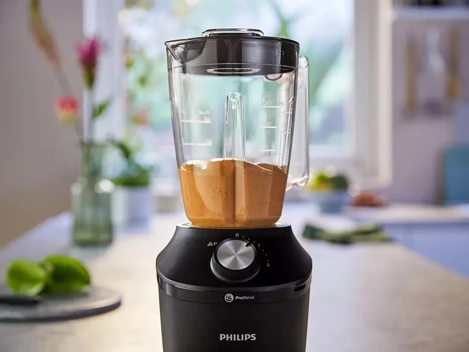 Mešalnik ProBlend Crush Tech Philips 3000 series HR2291/01, 600 W, 2 L, črn