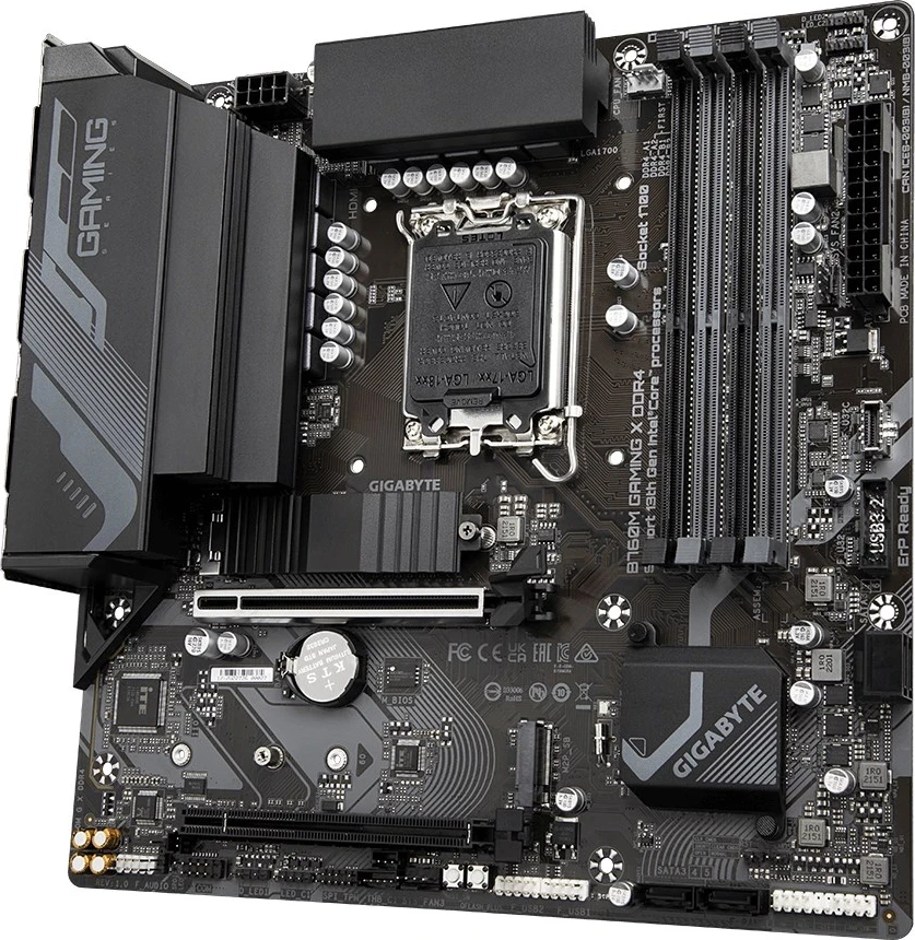 Matična plošča Gigabyte B760M GAMING X DDR4, micro ATX, LGA 1700