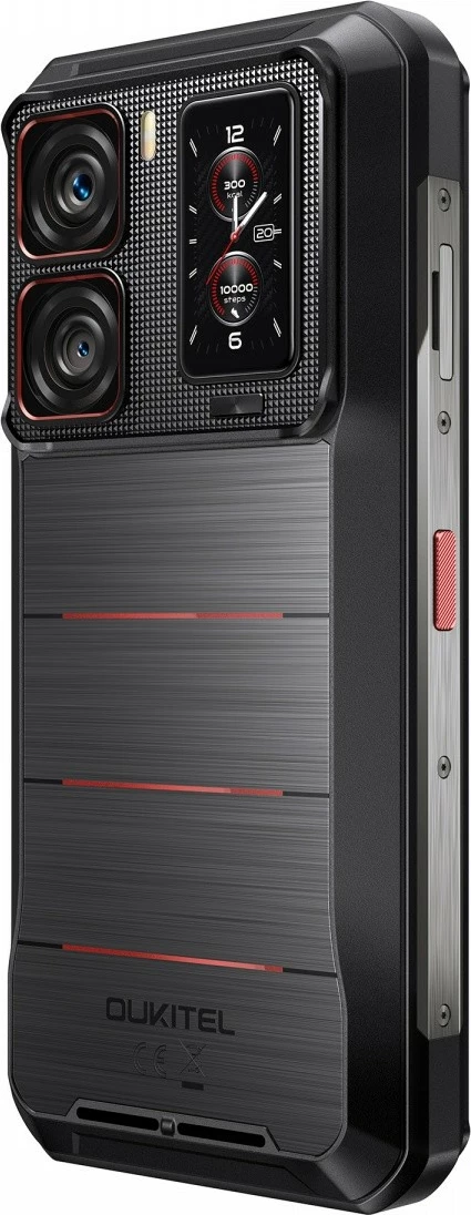 Robusten 5G telefon OUKITEL WP300, 12/512GB, črn