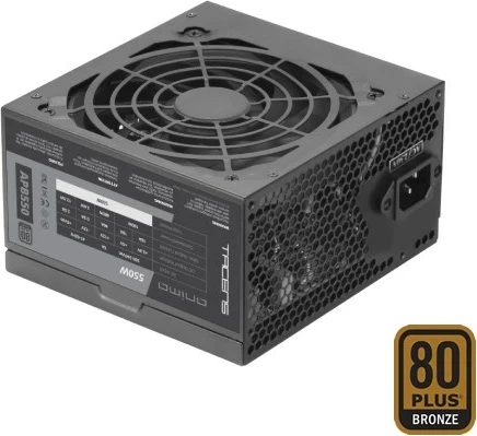 Napajalnik 550 W, 20+4 pin ATX, črn TACENS APB550B