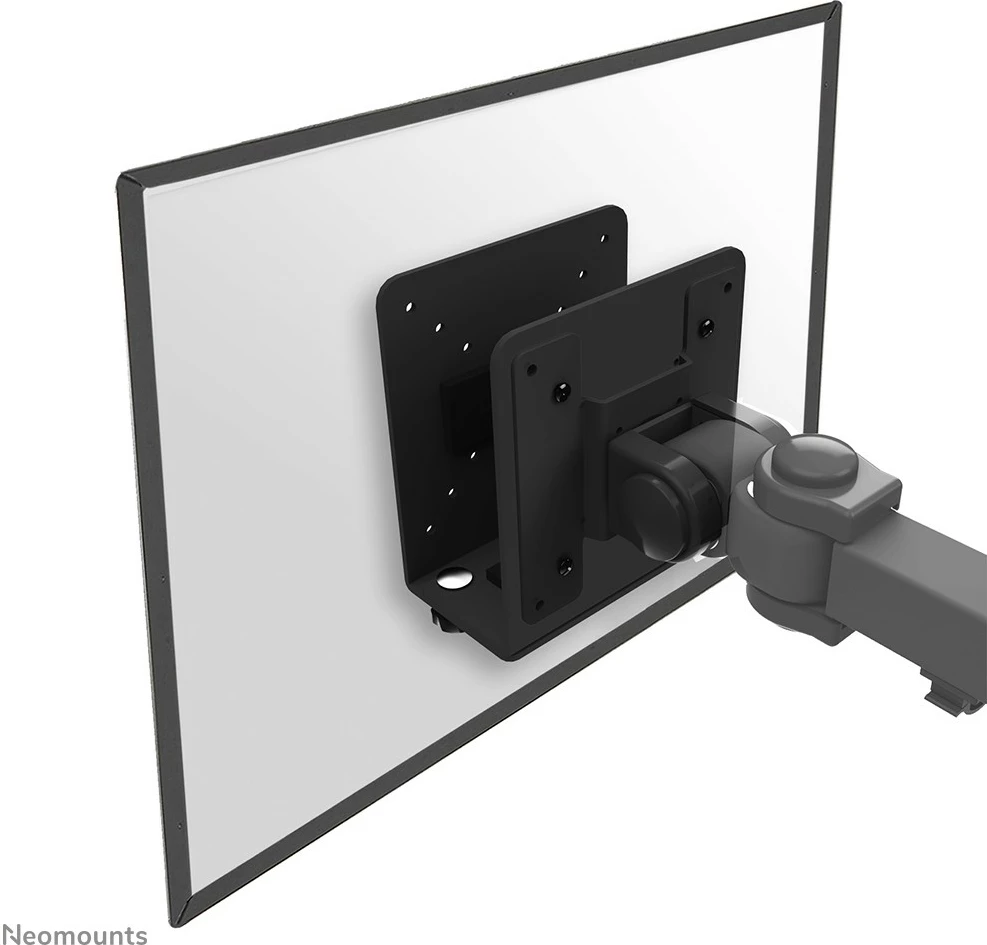 Nosilec za mini PC Neomounts THINCLIENT-20, univerzalen, 7 kg, jeklo, črno