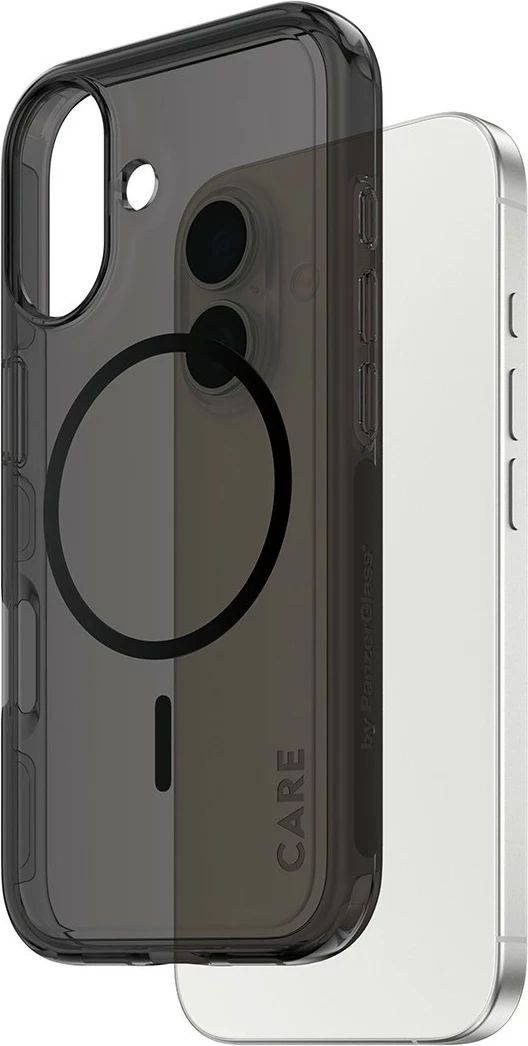 Zaščitni ovitek CARE BY FLAGSHIP CASE URBAN EXP za telefon, PanzerGlass, temno prozoren