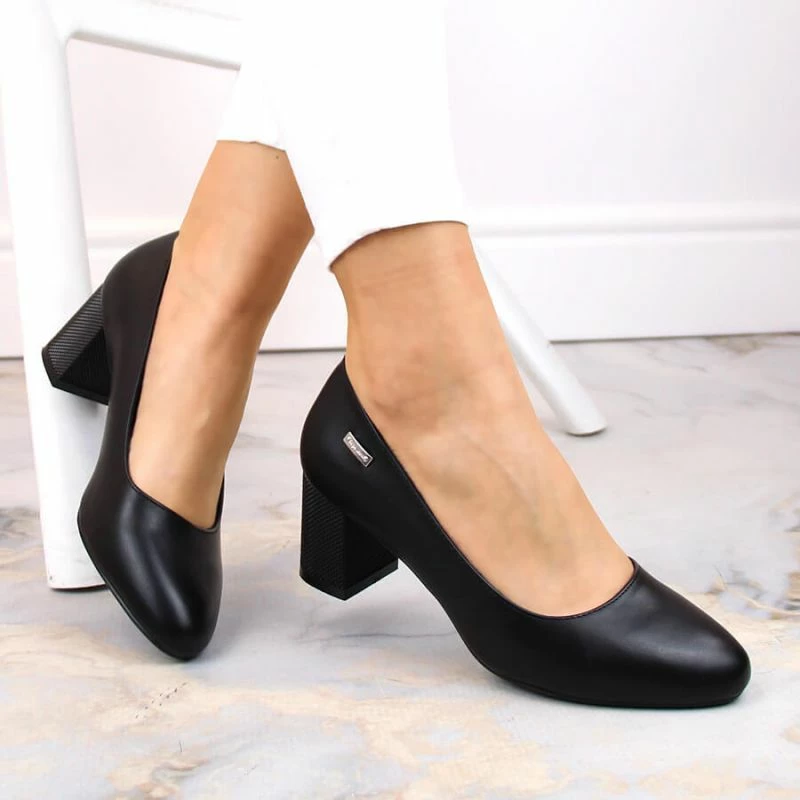 Elegantne ženske čevlje, Sergio Leone, črni