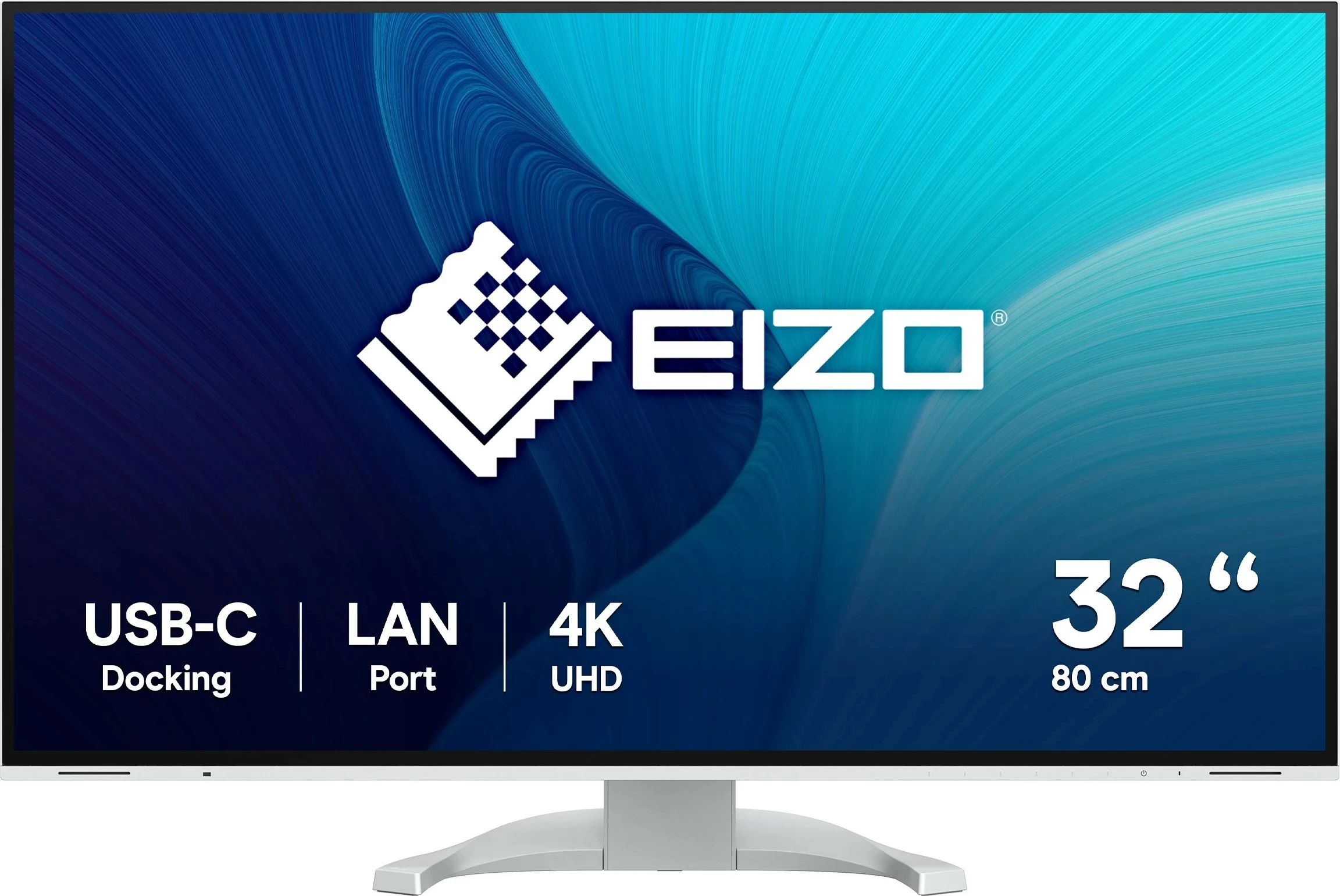 Monitor 31,5" 4K Ultra HD, bel — Eizo FlexScan EV3240X