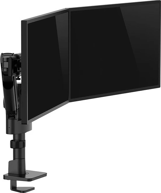 Dvojni nosilec za monitor, Neomounts DS65S-950BL2, objemka/čušica, 11 kg, 61 cm (24"), 86,4 cm (34"), 100 x 100 mm, črn