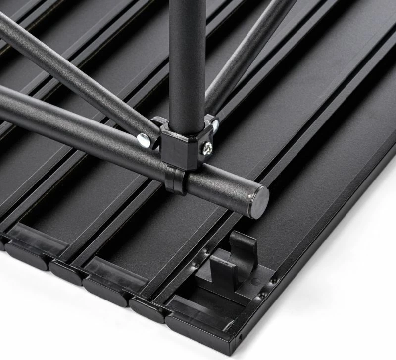 Zložljiva mizica Meteor, črna