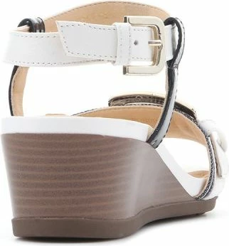 Poletne sandale, Geox, bele in modre