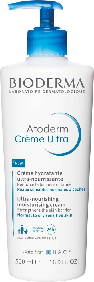 Vlažilna krema za telo Atoderm Creme Ultra 500 ml, Bioderma
