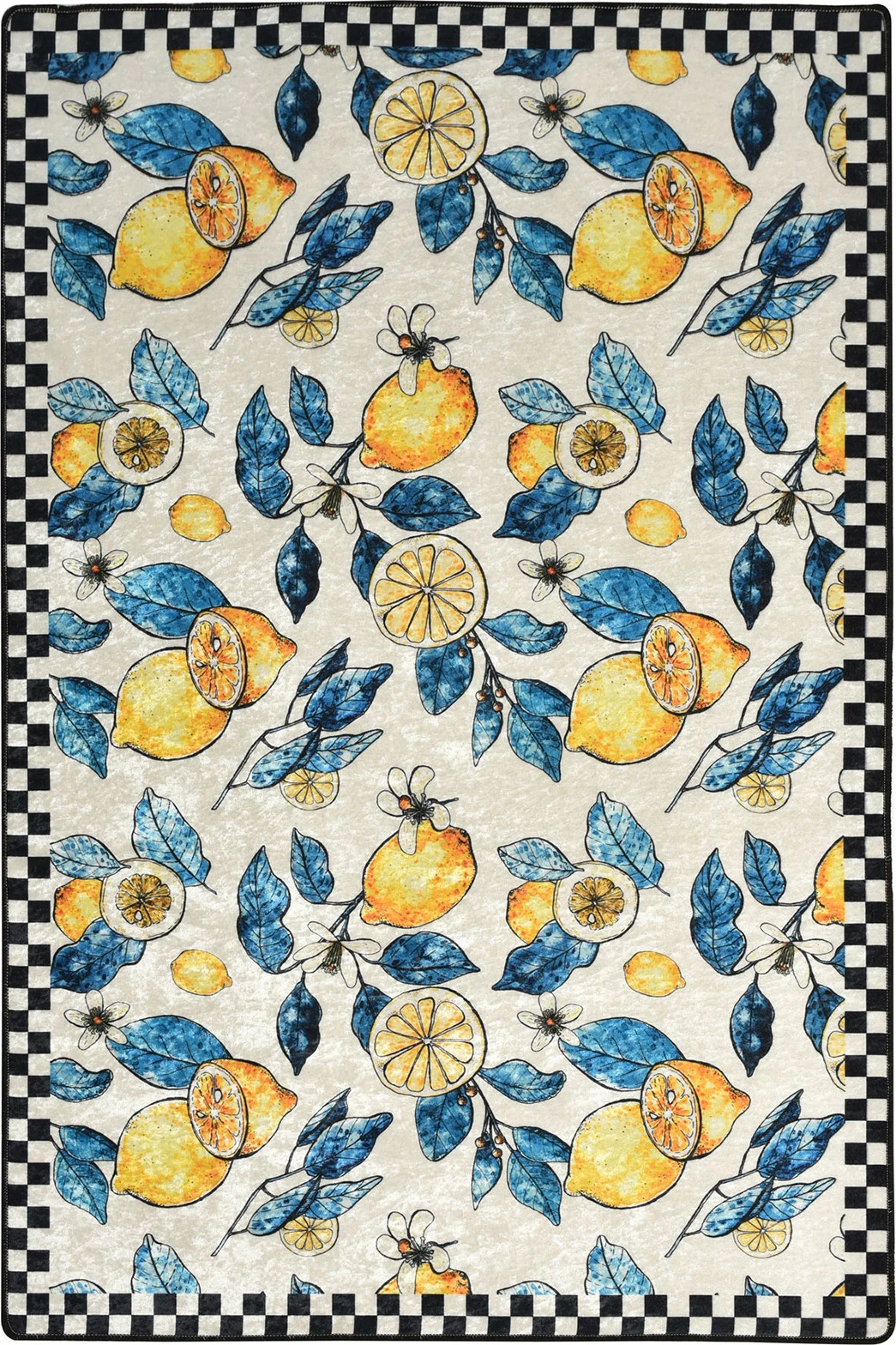 Preproga za hodnik, Conceptum Hypnose, limona, 80x150 cm