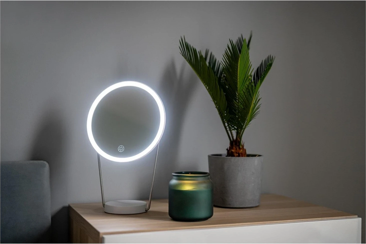 Ogledalo Humanas HS-ML01, belo