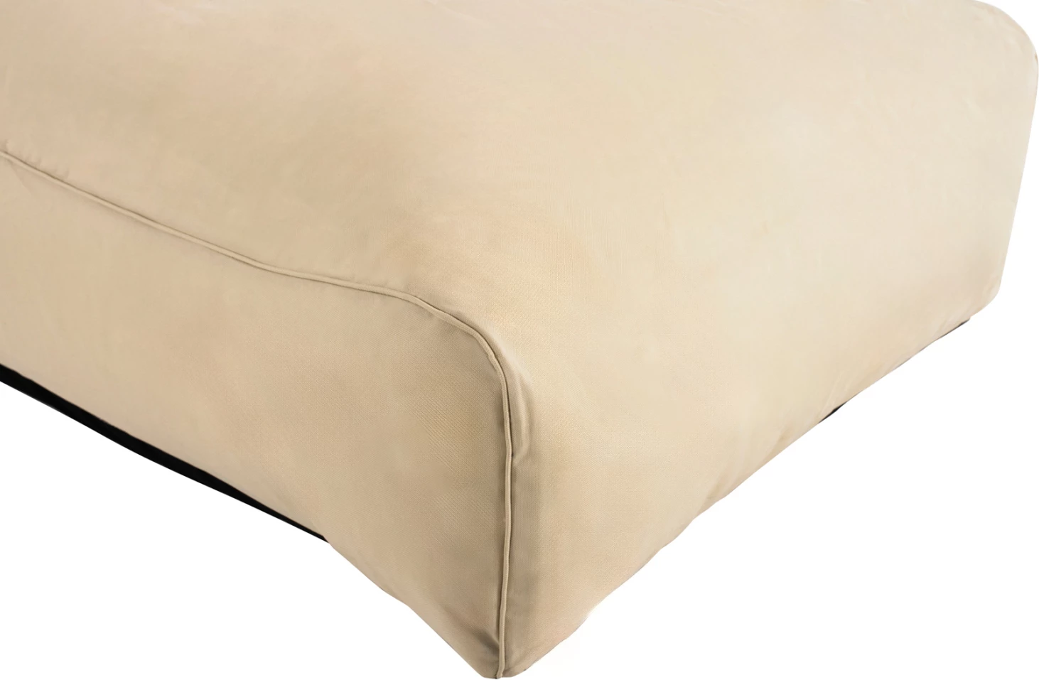 Profesionalni pouf z UV zaščito v bež barvi 210x80x45-60H cm