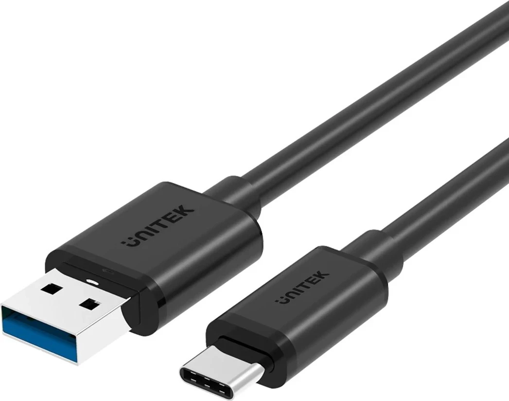 USB kabel USB 3.2 Gen 1 UNITEK Y-C474BK, USB A / C, črn