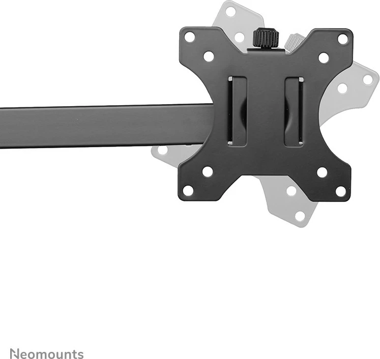 Krmilna roka za 4 monitorje Neomounts FPMA-D550D4BLACK, 13-32", nastavljiva višina, črna
