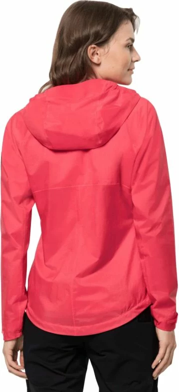 Jakna Jack Wolfskin ženska, rdeča