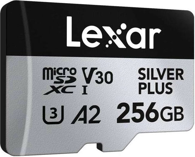 Kartica za pomnilnik 256GB microSDXC, Lexar Professional SILVER Plus, UHS-I U3 V30 A2