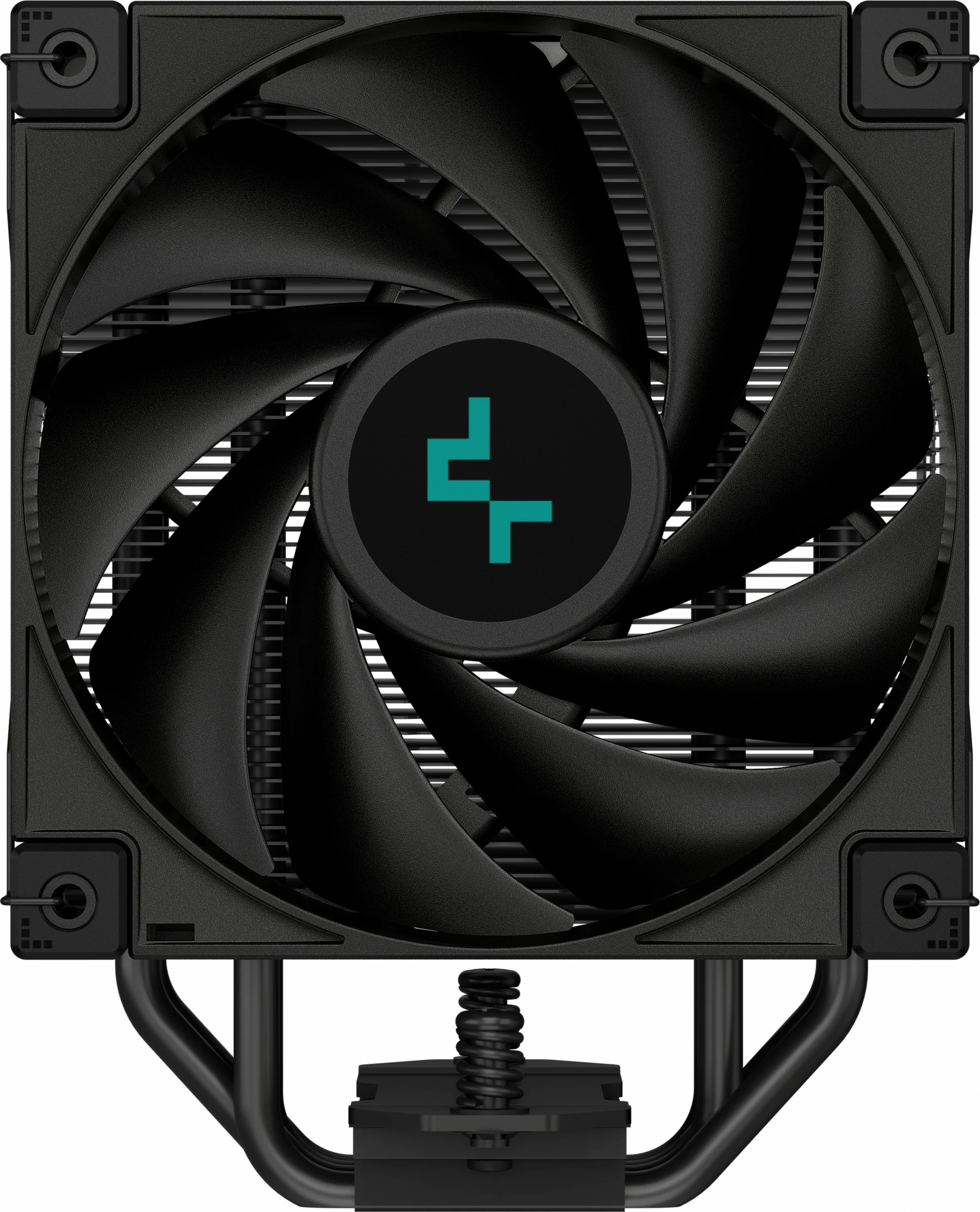 Zračni hladilnik za CPU DeepCool AK400 ZERO DARK PLUS, 12 cm, 500–1650 RPM, črn