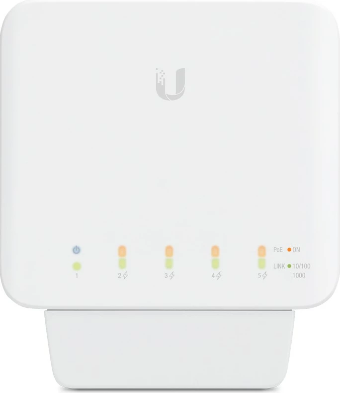 Upravljano stikalo L2, Gigabit Ethernet, PoE, belo, Ubiquiti UniFi USW‑FLEX