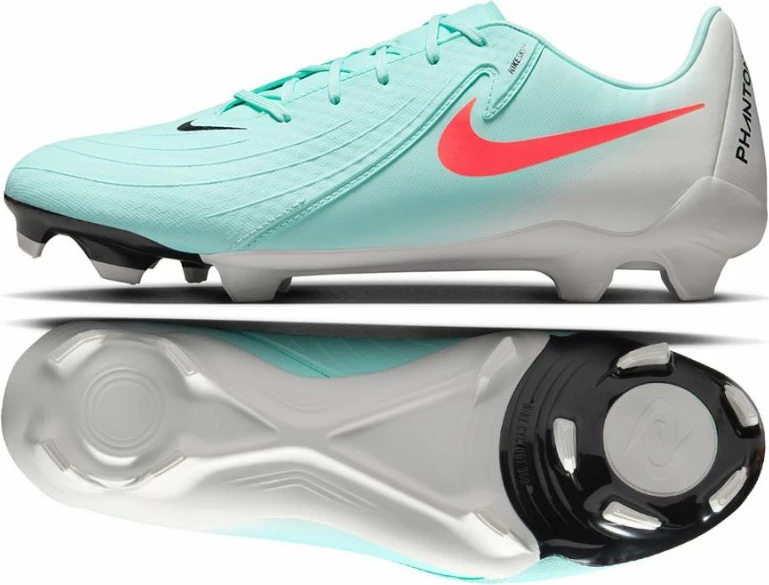 Futbalske kopačke za moške, zelene — Nike Phantom GX II Academy FG/MG