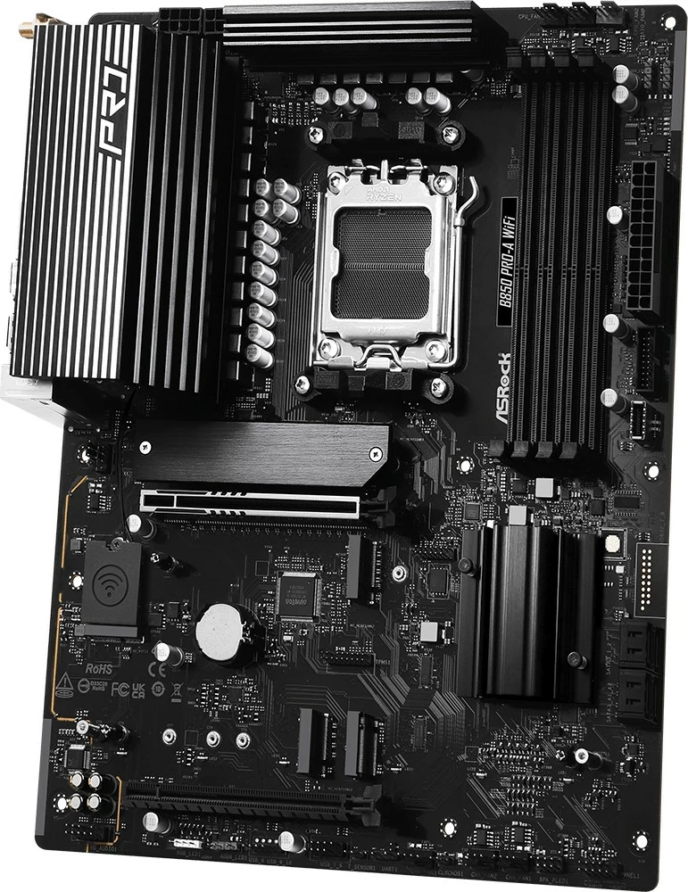 Matična plošča ASRock B850 PRO-A WIFI, ATX, Socket AM5, DDR5, WiFi 6E