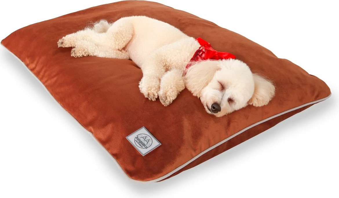 Ležišče za kužke Paws & Whiskers, Tile Red, velikost M