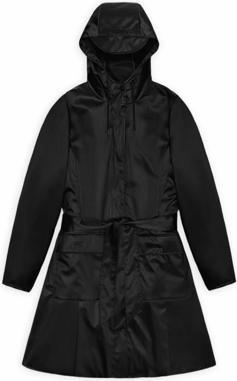 Parka za ženske Rains, črna