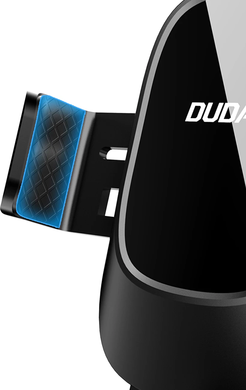 Držalo za pametni telefon, gravitacijsko, s sesalno ploščo, črno Dudao F5N+